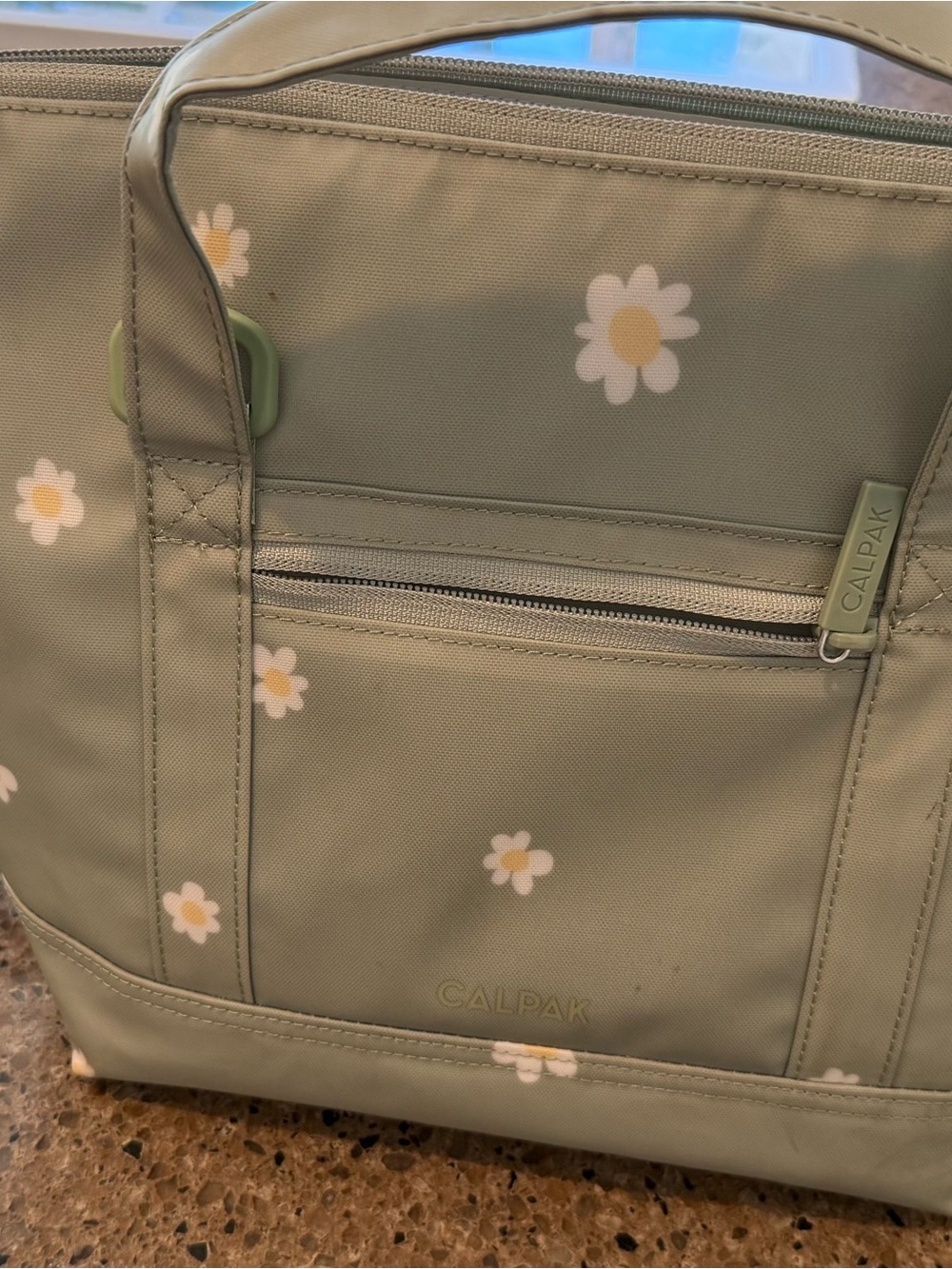Calpak Sage Daisy Tote Bag